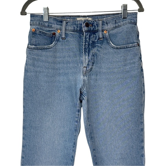 Madewell Women's Straight Leg Jeans - Light Blue - Picture 4 of 9